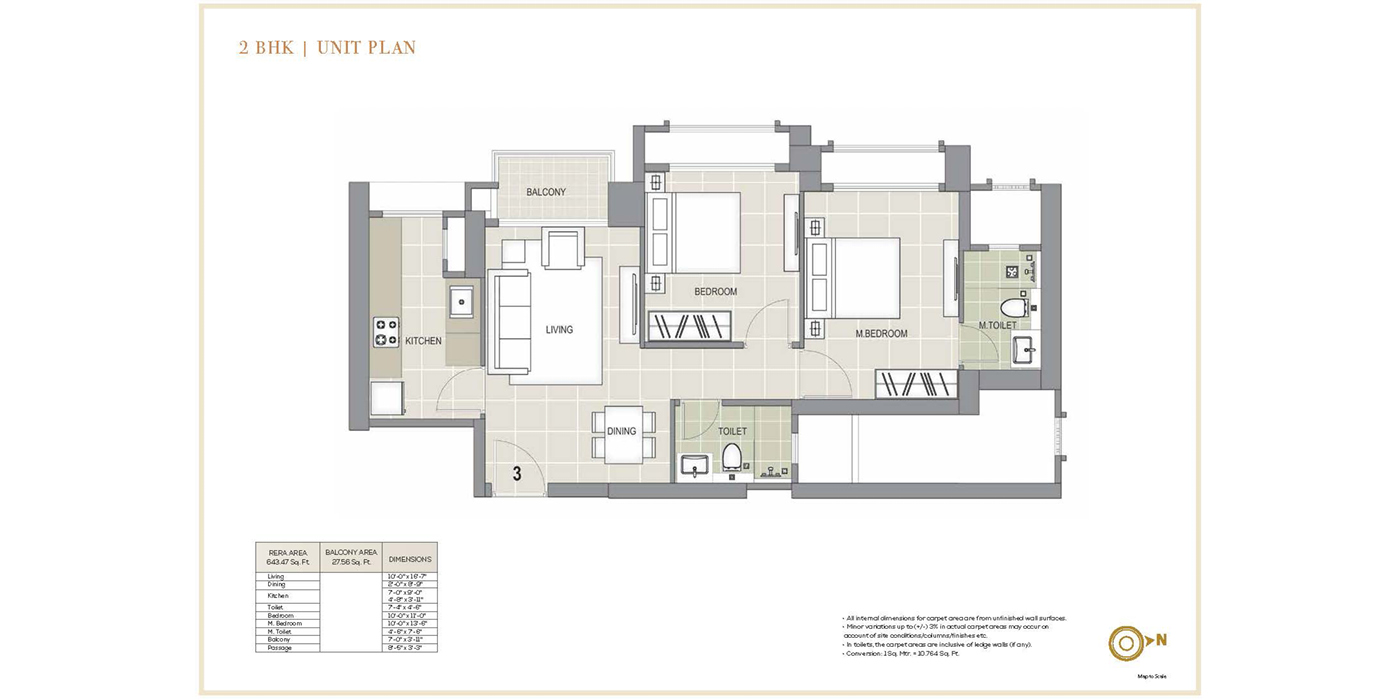 Falcon - 2BHK -