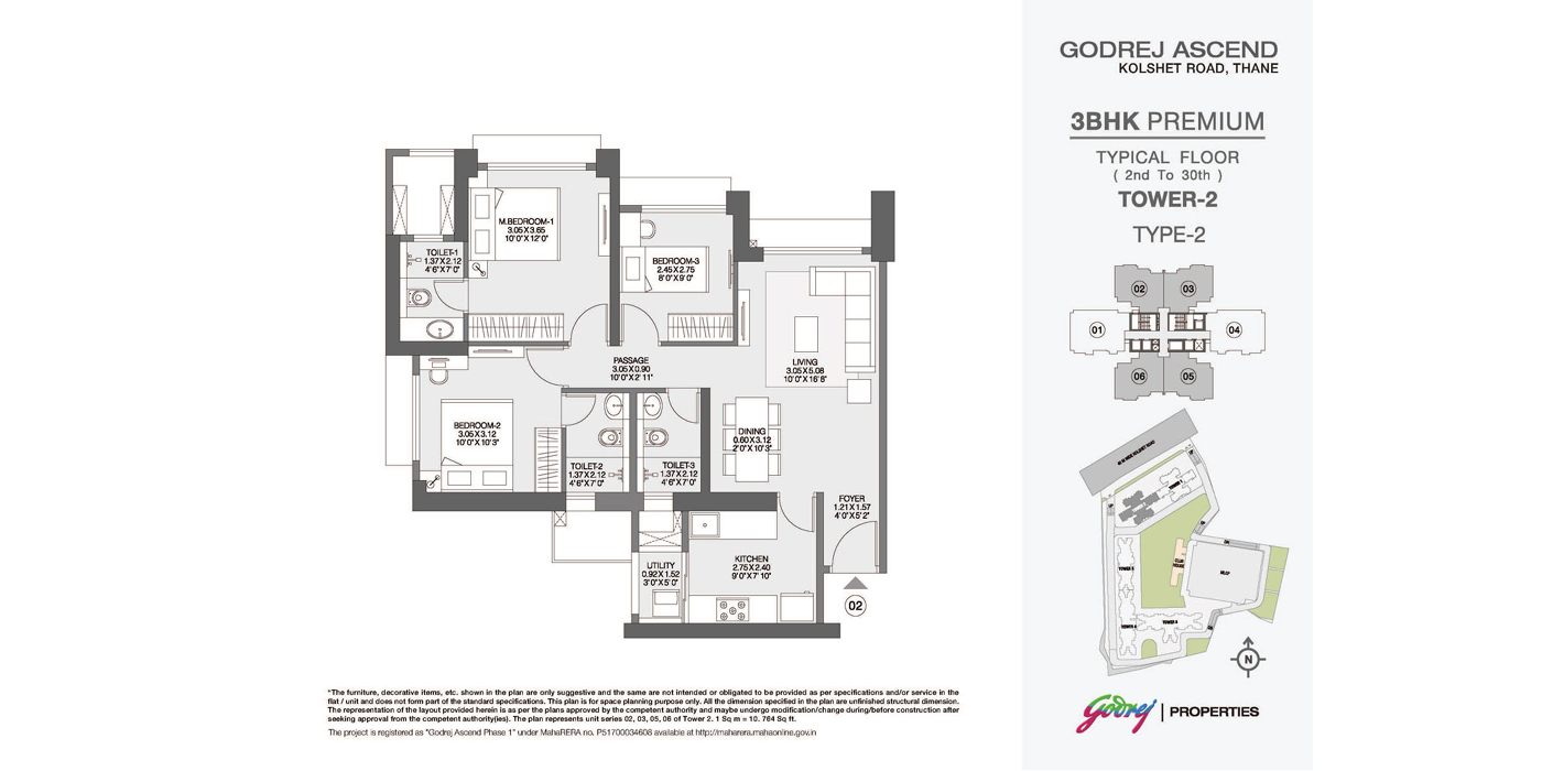 Godrej-ascend---3-BHK---761Sq-Ft---Unit-Plan