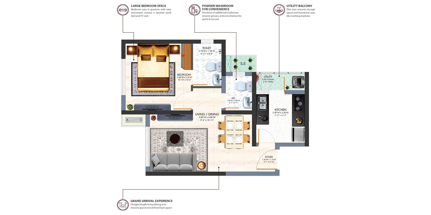 Risland-The-Icon---1BHK---449-Sq-Ft---Unit-Plan