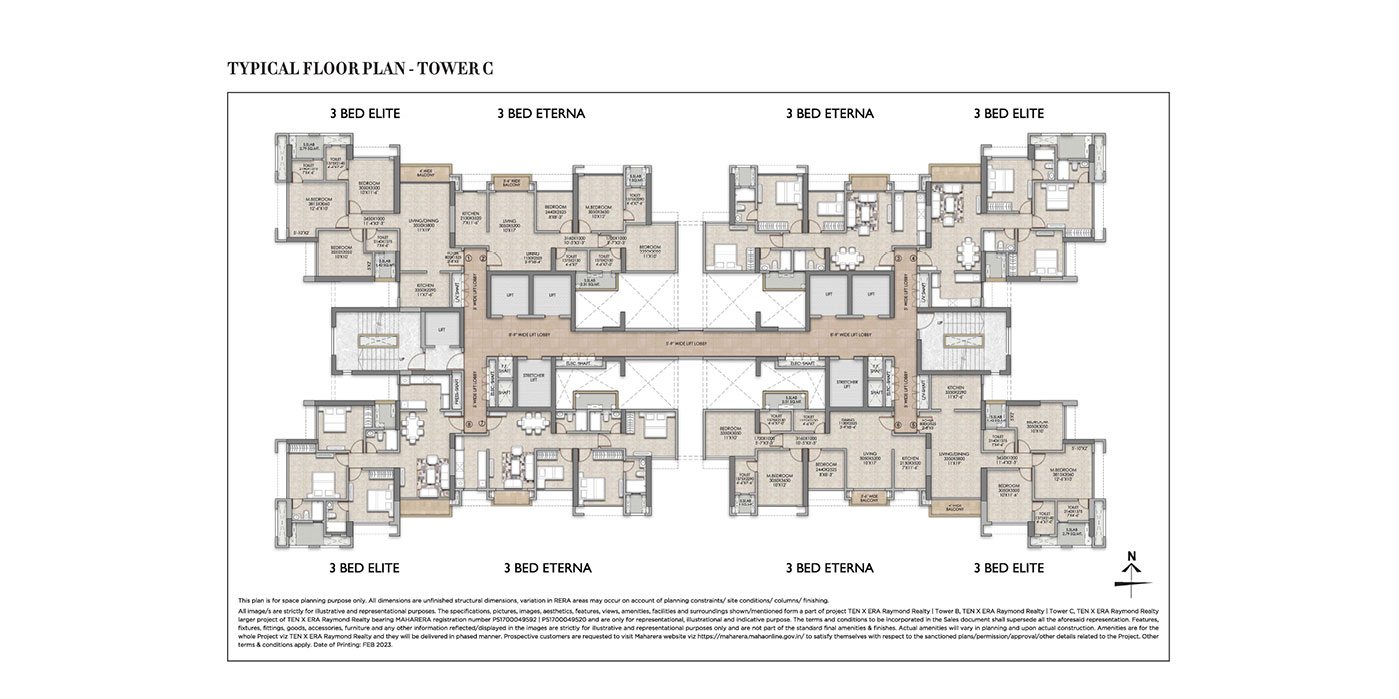TYPICAL-UNIT-PLAN--TOWER-C